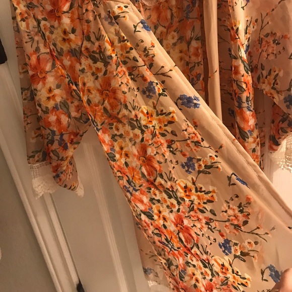 Sheet Chiffon kimono cardigan - Picture 6 of 8